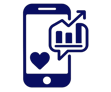Ícone Gestão de Redes Sociais