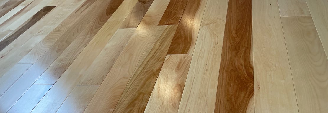 installation de plancher de bois franc