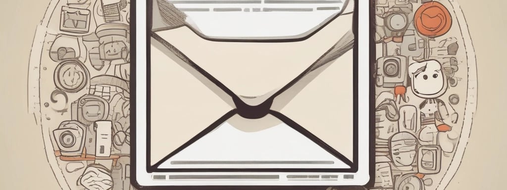 a laptop computer screen with a colorful abstract design