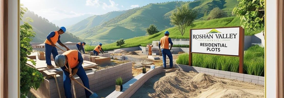 a group of construction workers working on a construction site