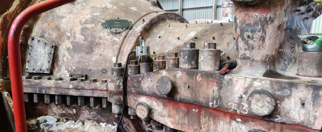 Steam turbine maintenance