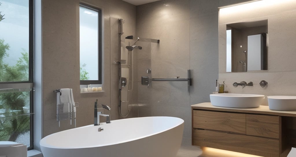 modern bathroom 
