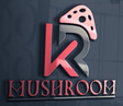 K R Mushroom logo
