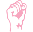 A cartoon fist