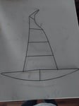 Witch hat craft frame
