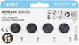 Amazon Basics 4-Pack CR2032 Lithium Coin Cell Battery, Compatible with AirTag, 3 Volt, Long Lasting 