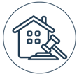 imagem representando a área de atuação no direito imobiliário e securitário