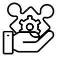 Icon for Custom Solution website design, linking to the website form.