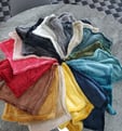 chiffons de toutes les couleurs / rags of all colors