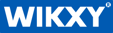 WIKXY 3D Printing Stoke-on-Trent, Official blue rectangle shaped logo with WIKXY text in the middle.