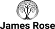 James Rose Hypnotherapy Services - Logo featuring a pencil-drawn tree.