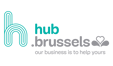 Logo hub.brussels 
