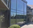 vitres très hautes chez un particulier nettoyées par Morel Services Nettoyage