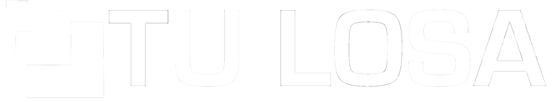 Tu Losa White Logo