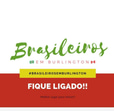 Brasileiros em Burlington logo