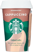 starbucks chilled cappuccino coffee