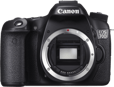 The body of a DSLR camera, the Canon EOS 70D reflex camera, with its APS-C sensor visible