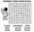 Astronaut Word Search 