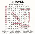 Travel Word Search 