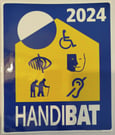 Handibat and Silverbat 2024 logo / logo Handibat et Silverbat 2024