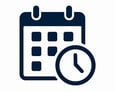 A calendar a clock