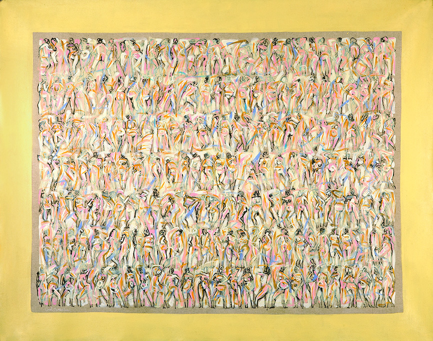 oeuvre d'art- nus - artiste peintre -peintures - femmes