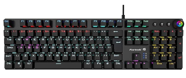 Teclado FORTREK Gamer Mecanico