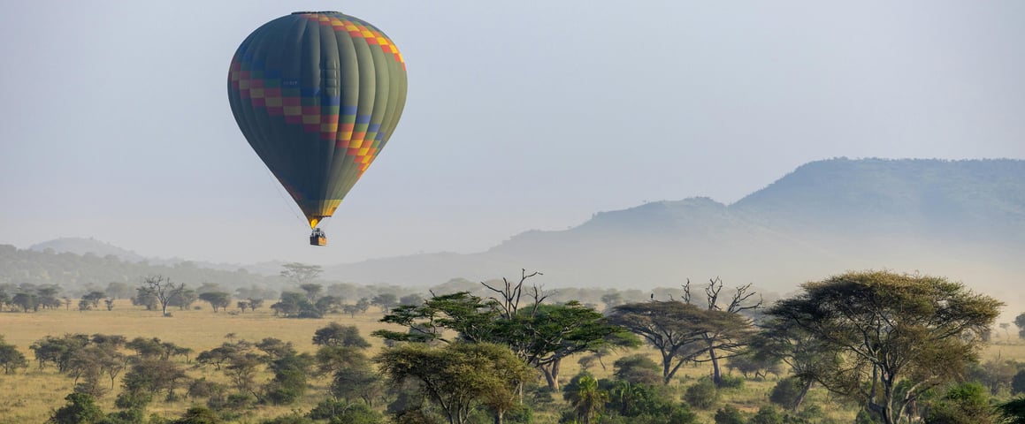 Serengeti, Tanzania – A Balloon Ride Over Safari Landscape