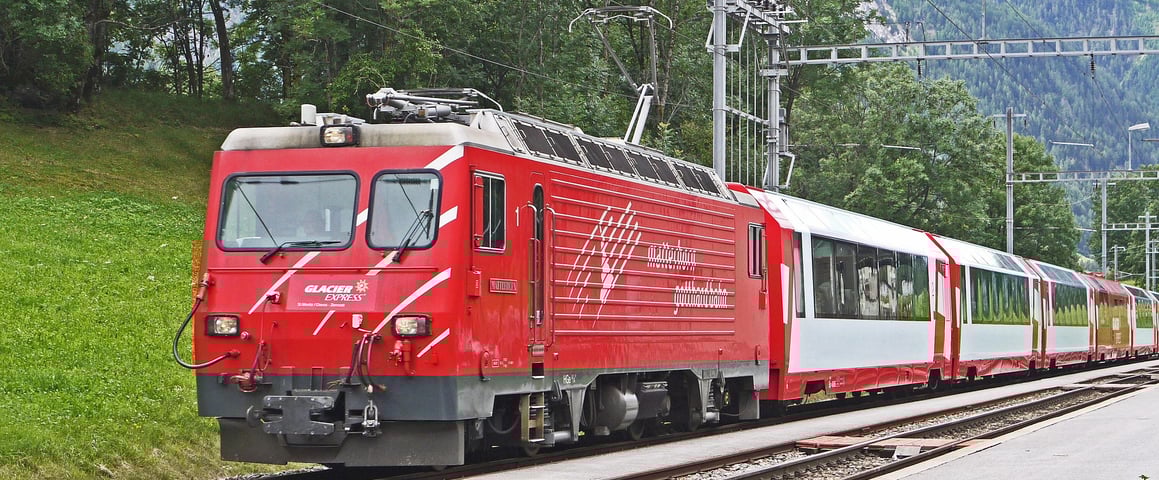 Glacier Express, Switzerland: Scenic Train Journeys