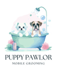 Puppy Pawlor Mobile Grooming logo