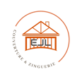 Logo de l’entreprise EJL Couverture, artisan couvreur zingueur en Gironde