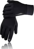 SIMARI Winter Gloves Women Men Ski Snow Gloves Liner Thermal Warm Touch Screen