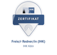 Zertifikat: Freie Rednering IHK Badge