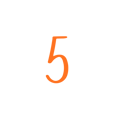 the number 5.