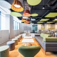 Espacio Coworking con comodos sofas Groupon 