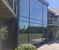 vitres très hautes chez un particulier nettoyées par Morel Services Nettoyage