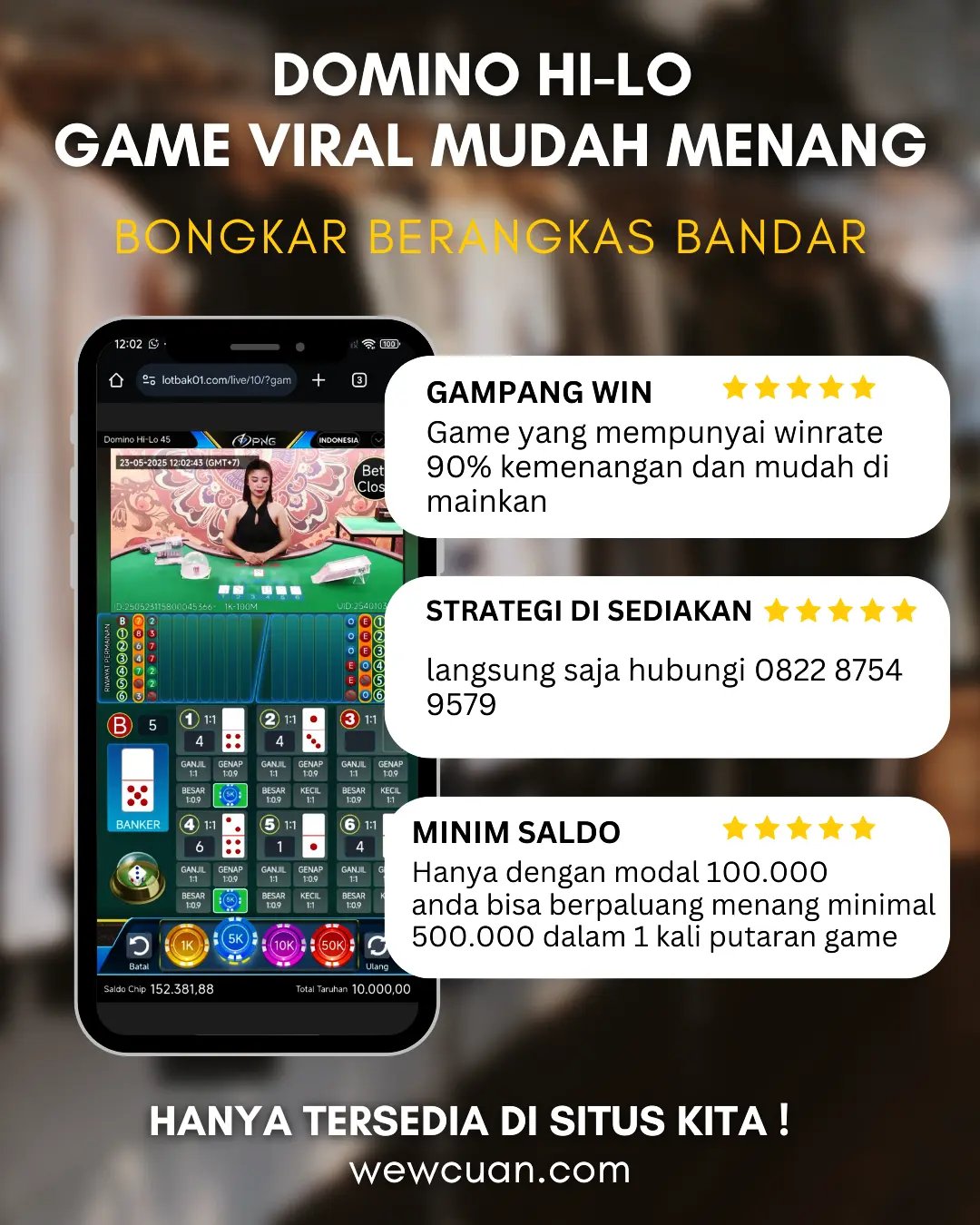live game mudah menang
