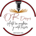 Arte en madera y corte Láser OR logo