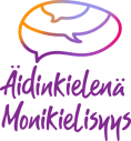 Äidinkielenä Monikielisyys logo