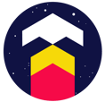 El logo de Explora Marketing Digital es un cohete que viaja a la conquista del universo digital