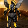 Cosplay de Bumblebee, de dos.