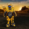 Cosplay de Bumblebee, de face.