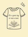 Creative T-shirt for writers and book lovers, thoughtful affordable gift idea under $30