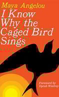 words I know Why the caged bird sings with image of birs