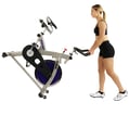 Exercise Bike being moved