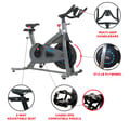 exercise bike dimensions