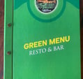 Menu Warung green by Sunrise dive bali 