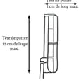 taille putter lame