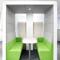 cabina para reuniones informales