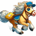 Un courrier pony-express